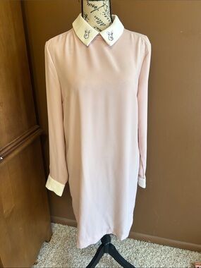 Victoria Beckham for Target Cuffed Pink Dress with Rabbit Details